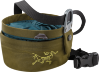 Arcteryx Aperture Chalk Bag Large Dark Moss