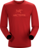 Arcteryx Mens Birdword T-Shirt LS Oxblood