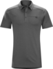 Arcteryx Mens Captive Polo Iron Anvil