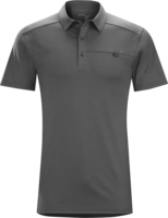 Arcteryx Mens Captive Polo Iron Anvil