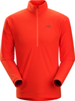 Arcteryx Mens Delta LT Zip Neck Chipotle