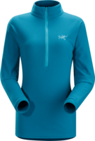Arcteryx Womens Delta LT Zip Neck Santorini