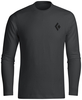 Black Diamond Mens Long Sleeve Tee Icon Slate