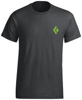 Black Diamond Mens Short Sleeve Tee Equipment Slate