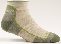 Darn Tough Womens Hiker Sock 1/4 Cushion Green Tea