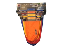 Exped Fold Dry Bag 4 Pack Bright