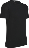 Icebreaker Mens Everyday Short Sleeve Crewe Black