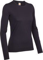 Icebreaker Womens Oasis Long Sleeve Crewe Cognac