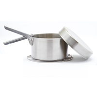 Kelly Kettle Cook Set Stainless Steel Large