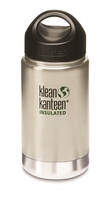 Klean Kanteen Vacuum Insulated Bottle 355ml Brushed Stainless