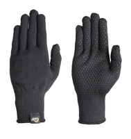 Lowe Alpine Mens Stretch Knit Grip Glove Black