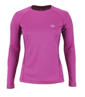 Lowe Alpine Womens Dryflo 150 Longsleeve Tee Hollyhock