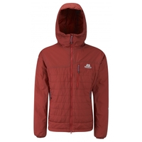 Mountain Equipment Mens Compressor Hooded Jacket Lava