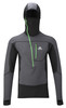 Mountain Equipment Mens Eclipse Hooded Zip Tee Shadow