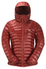 Mountain Equipment Womens Arete Hooded Jacket Vintage Red