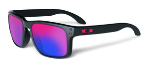 Oakley Holbrook Matte Black Positive Red Iridium