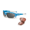 Oakley Racing Jacket Glacier VR28 and Black Iridium Polarized