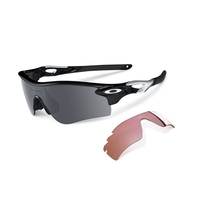 Oakley Radarlock Path Polished Black VR28 and Black Iridium