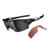 Oakley Radarlock Pitch Black Iridium Vented and VR28 Vented