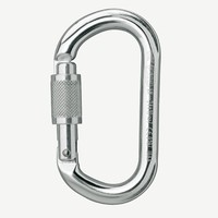 Petzl OK Oval Screw Gate Karabiner