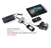 Powertraveller Minigorilla 5v to 19v Charger