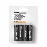 Powertraveller Rechargeable AA Batteries
