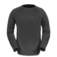 Rab Mens Aeon Long Sleeve Tee Beluga