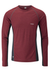 Rab Mens MeCo 120 Long Sleeve Tee Redwood