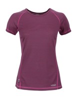 Rab Womens MeCo 140 Tee Petal
