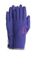 Rab Womens Powerstretch Gloves Indigo