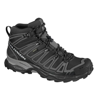Salomon Mens X Ultra Mid GTX Black