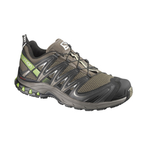 Salomon Mens XA Pro 3D Swamp Dark Titanium Seaweed Green