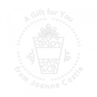 A Gift for You Round Monogram Seal,  Customise and order stamps online