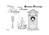 Art Stamps Christmas image and sentiments Clear Stamp