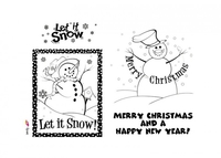 Art Stamps Let it Snow Let it Snow Clear Stamp