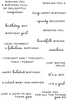Art Stamps PA Double Sayings Clear Stamps