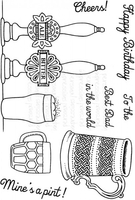 Art Stamps SD Cheers Clear Stamp