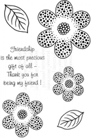 Art Stamps SD Dotty Daisy Clear Stamp
