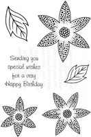 Art Stamps SD Dotty Lily Clear Stamp