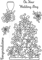 Art Stamps SD Wedding Cake Clear Stamp
