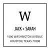 Basic Large Initial Square Monogram Stamp,  Customise and order stamps online