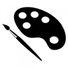 Bullet Journal Stamp - Arts & Crafts,  Customise and order stamps online