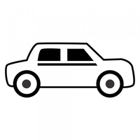 Bullet Journal Stamp - Car,  Customise and order stamps online