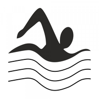 Bullet Journal Stamp - Swimming,  Customise and order stamps online