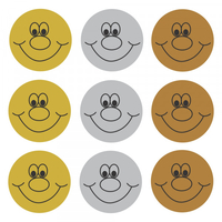 Bumper Pack Shiny Smiles; Gold,  Silver,  Bronze,  Customise and order stamps online