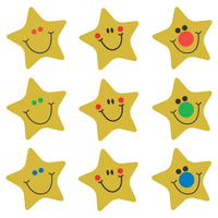 Bumper Pack Sparkling Gold Stars,  Customise and order stamps online