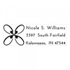 Butterfly Monogram Stamp,  Customise and order stamps online