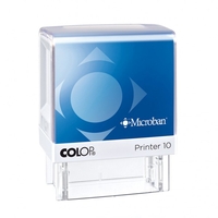 Colop Printer 10 Microban 27 x 10 mm 2 lines