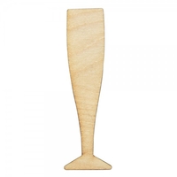 Craft Shapes Champagne Flute