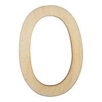 Craft Shapes Number 0